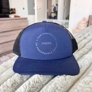Vuori Men's Navy & Black Trucker Hat